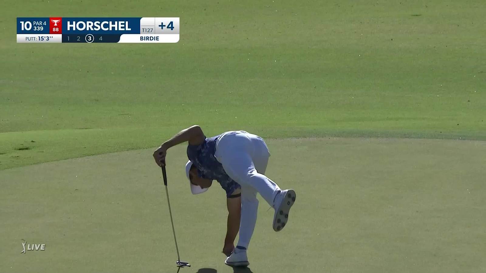 Billy Horschel makes birdie on No. 10 at Sony Open