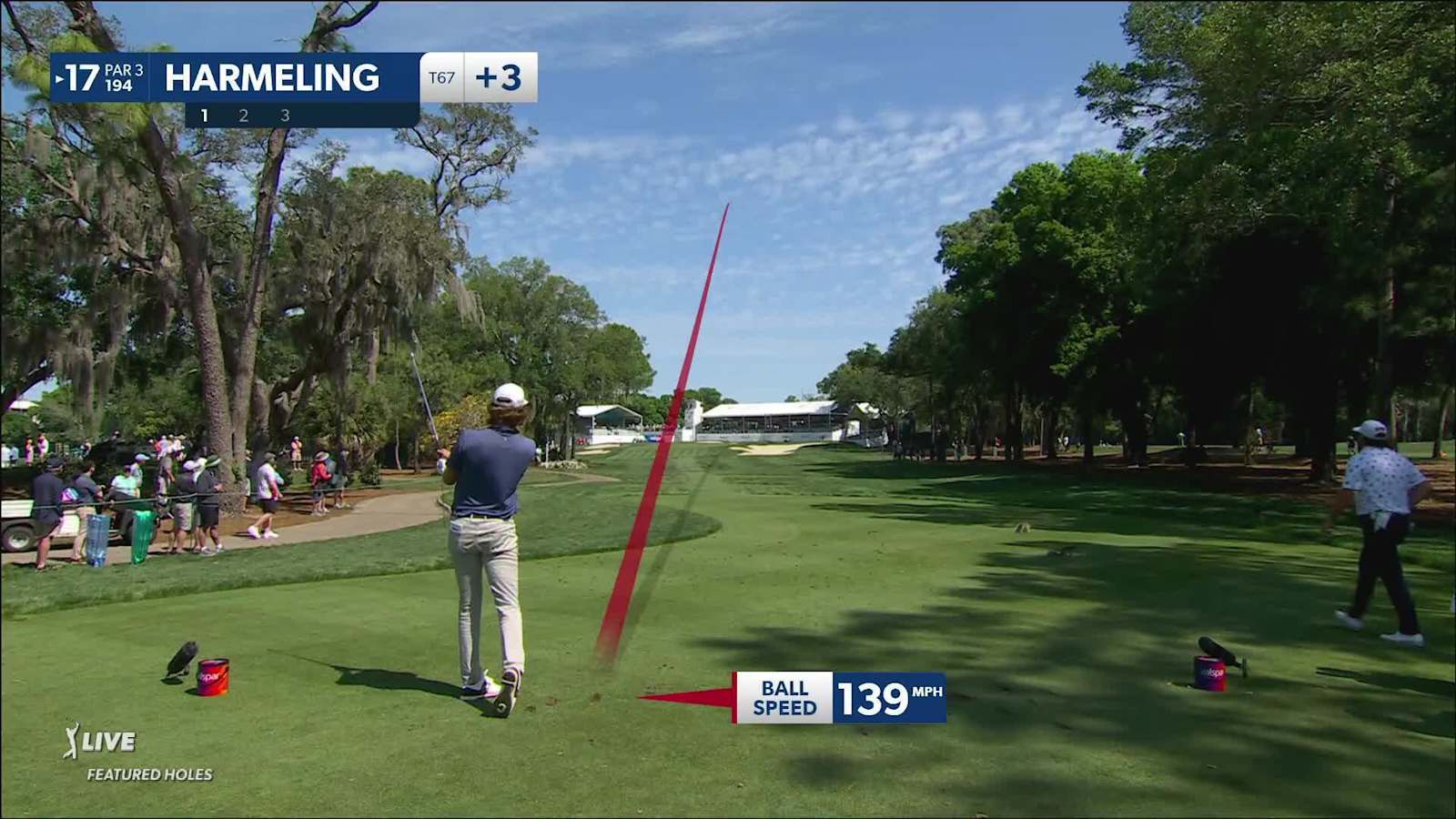 Evan Harmeling uses nice tee shot to set up birdie at Valspar