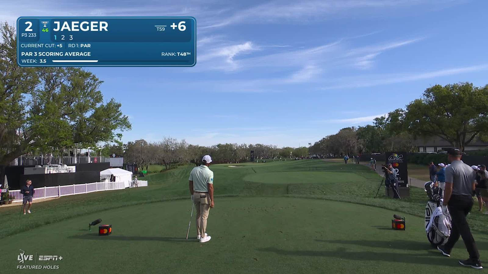 Stephan Jaeger dials in tee shot and birdies at Arnold Palmer Invitational