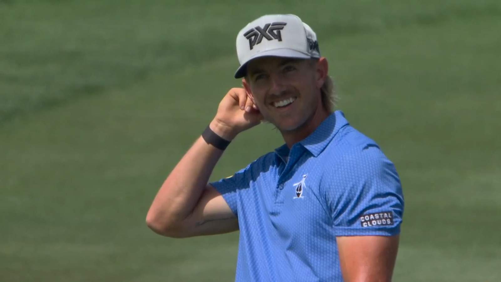 Jake Knapp nearly holes out for eagle from 105 yards at THE PLAYERS