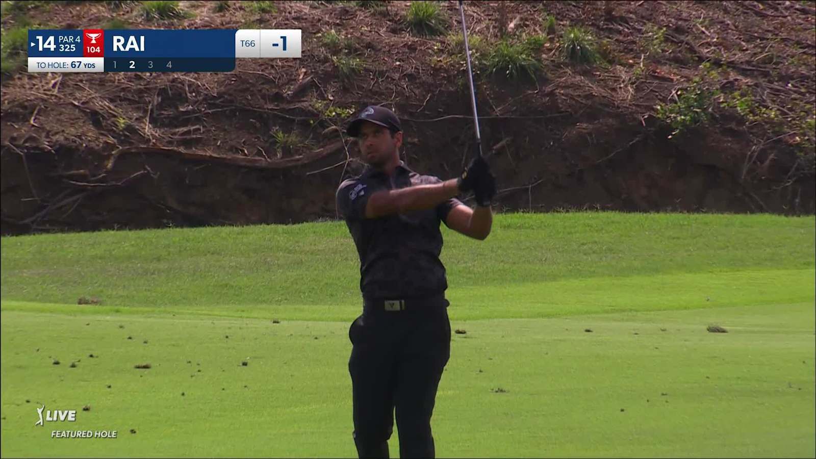 Aaron Rai's easy-swinging wedge leads to birdie at CJ CUP Byron Nelson