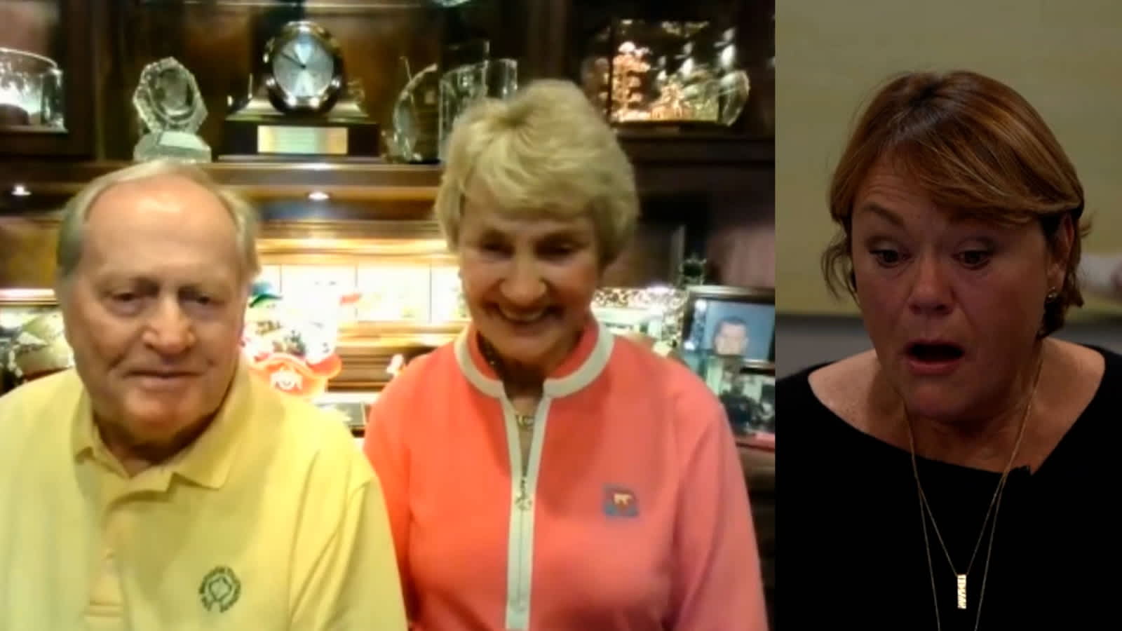 Jack and Barbara Nicklaus surprise 2021 PGA TOUR Volunteer of the Year with award