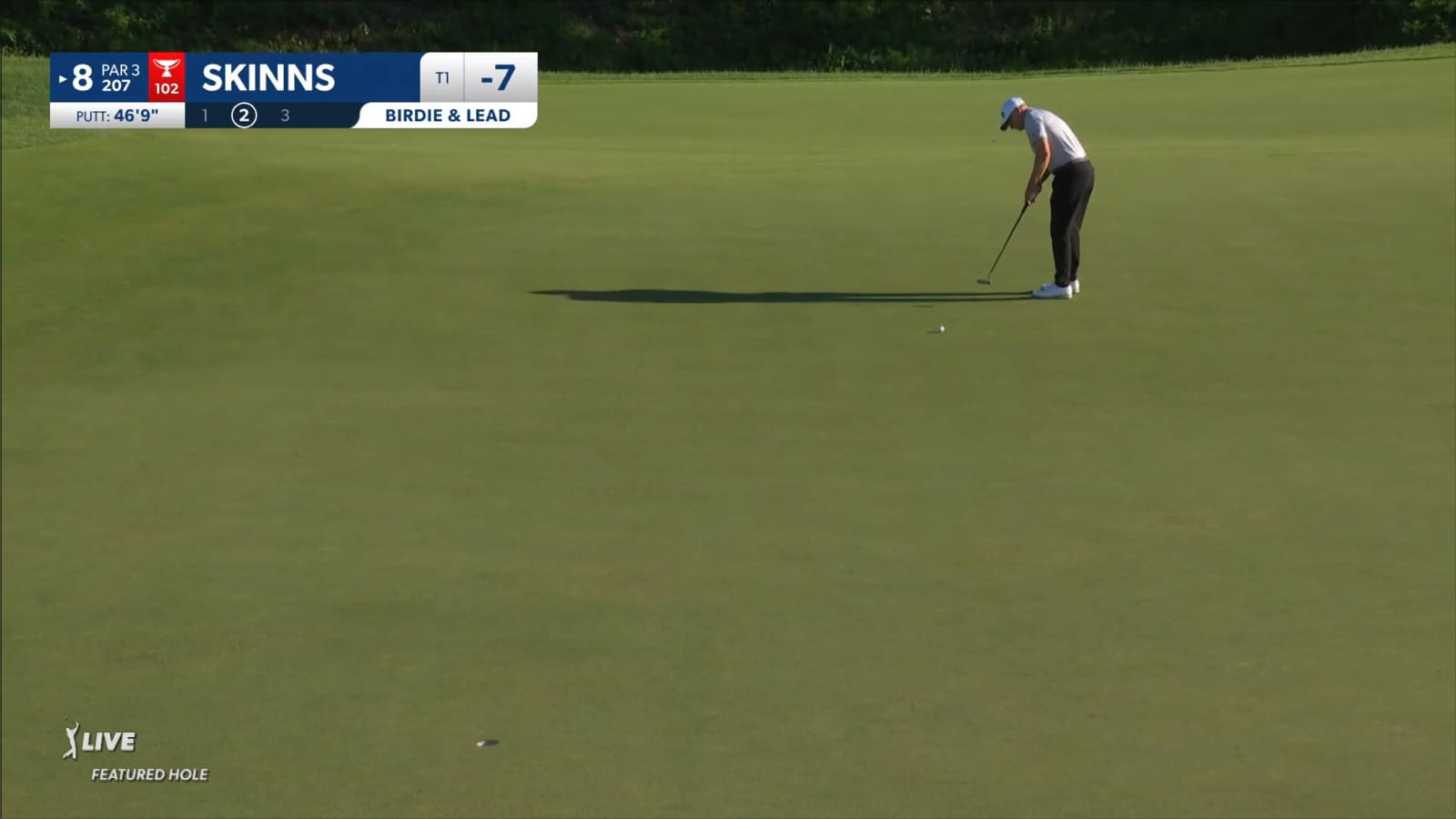David Skinns sinks 46-foot birdie putt at RBC Canadian
