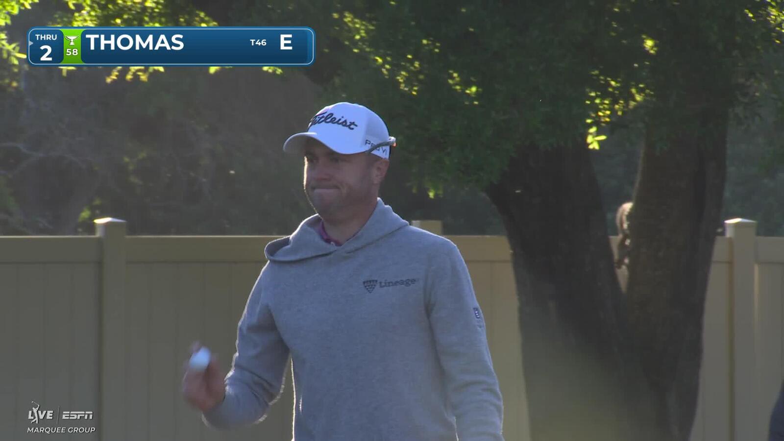 Justin Thomas makes birdie on No. 11 at Valspar