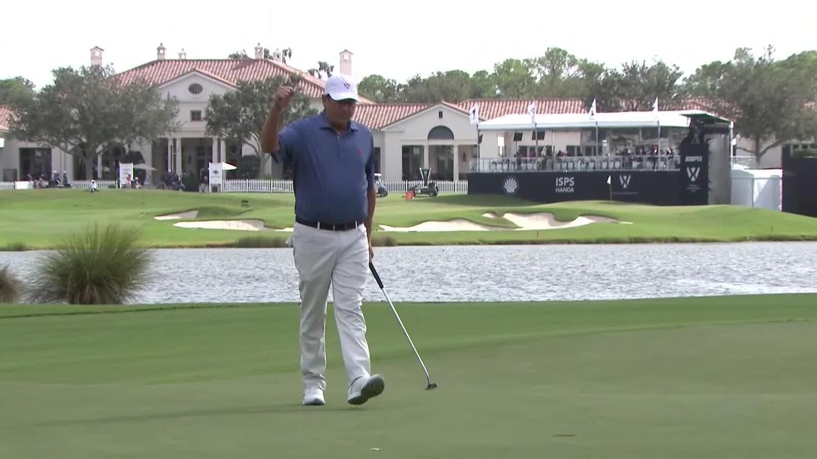 Stricker, Andrade combine for birdie at World Champions Cup