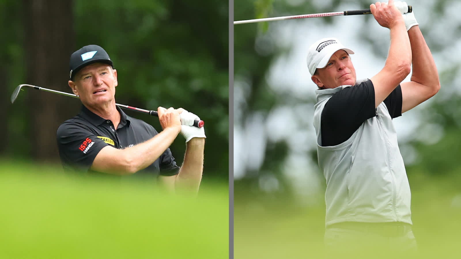 Els, Stricker tied for the lead heading into Sunday at American Family Insurance Championship