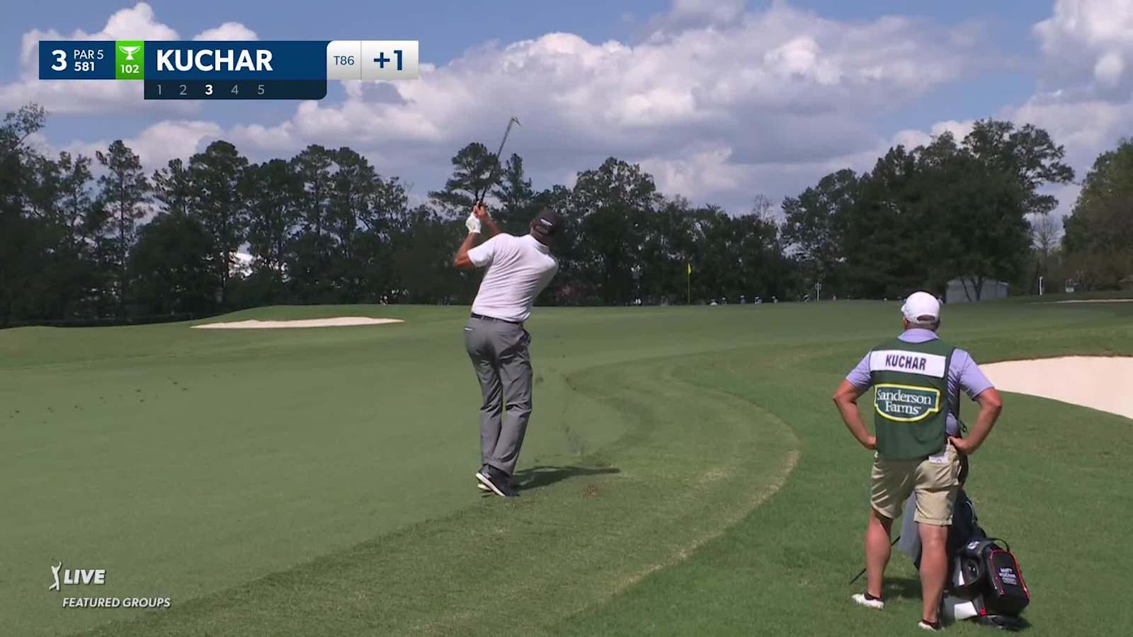 Matt Kuchar wedges it close to set up birdie at Sanderson Farms