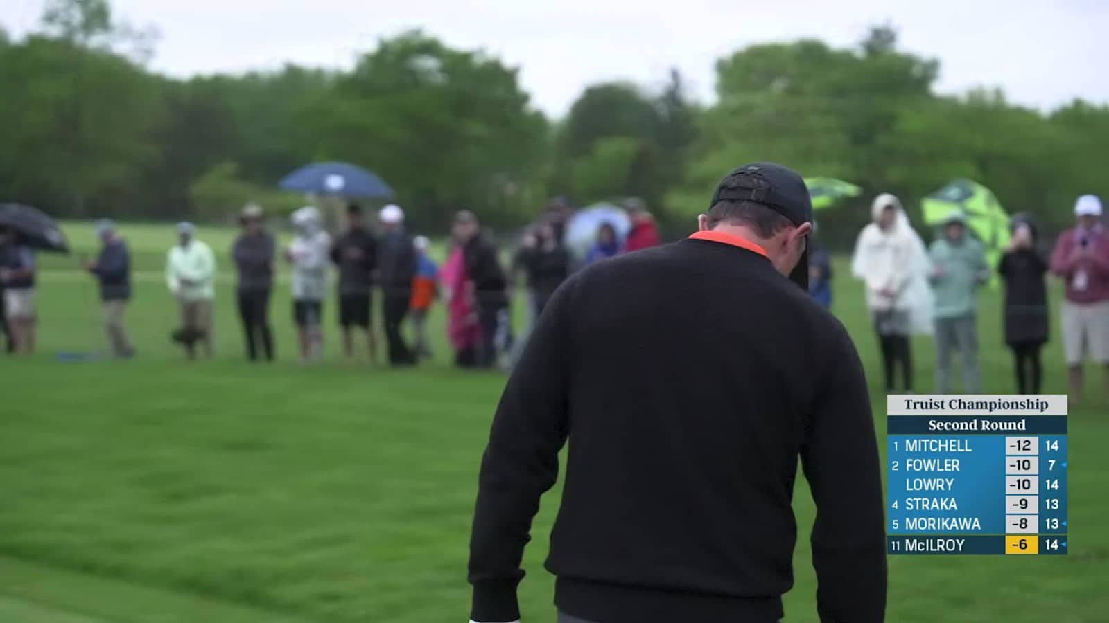 Rory McIlroy flights approach to set up birdie at Truist Championship