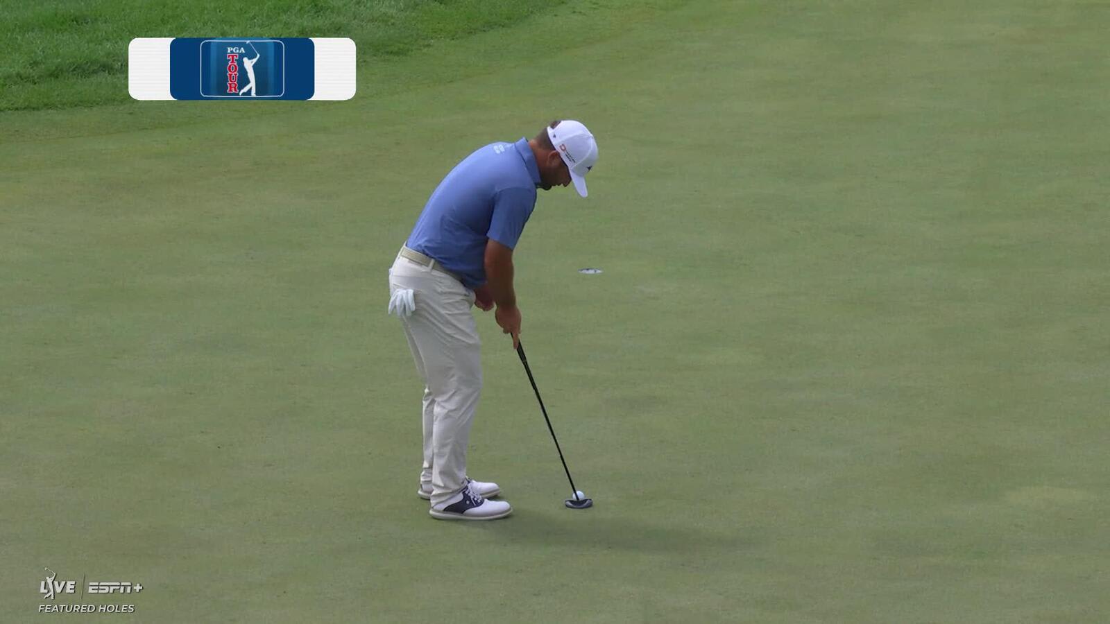 Greyson Sigg makes birdie on No. 8 at 3M Open