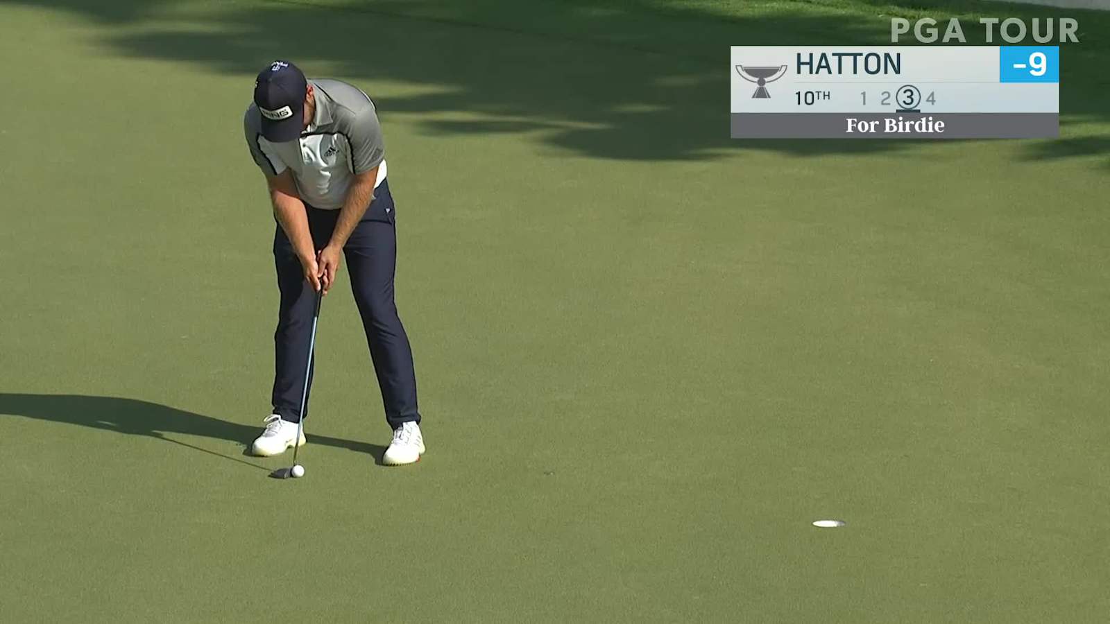 Tyrrell Hatton birdies No. 10 in Round 3 at TOUR Championship