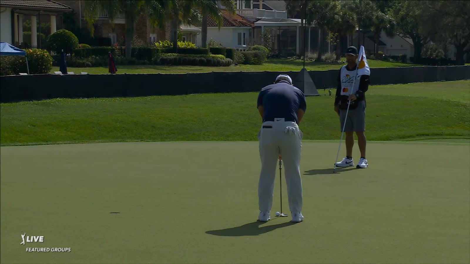 Tom Kim makes birdie after tight wedge at Arnold Palmer