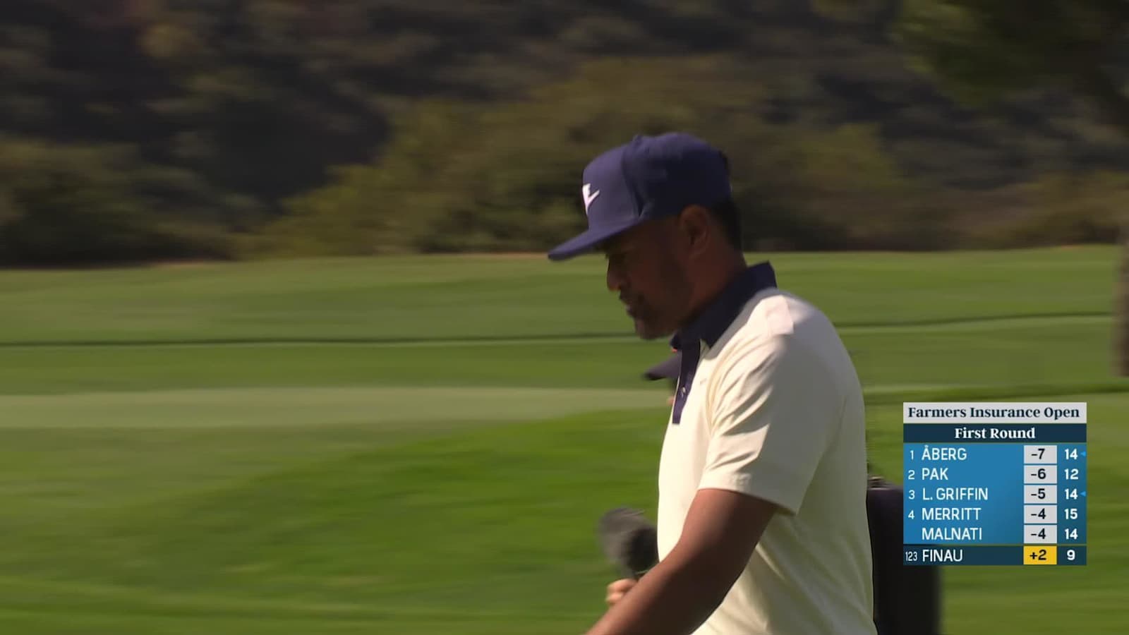 Tony Finau lands second tight and birdies at Farmers