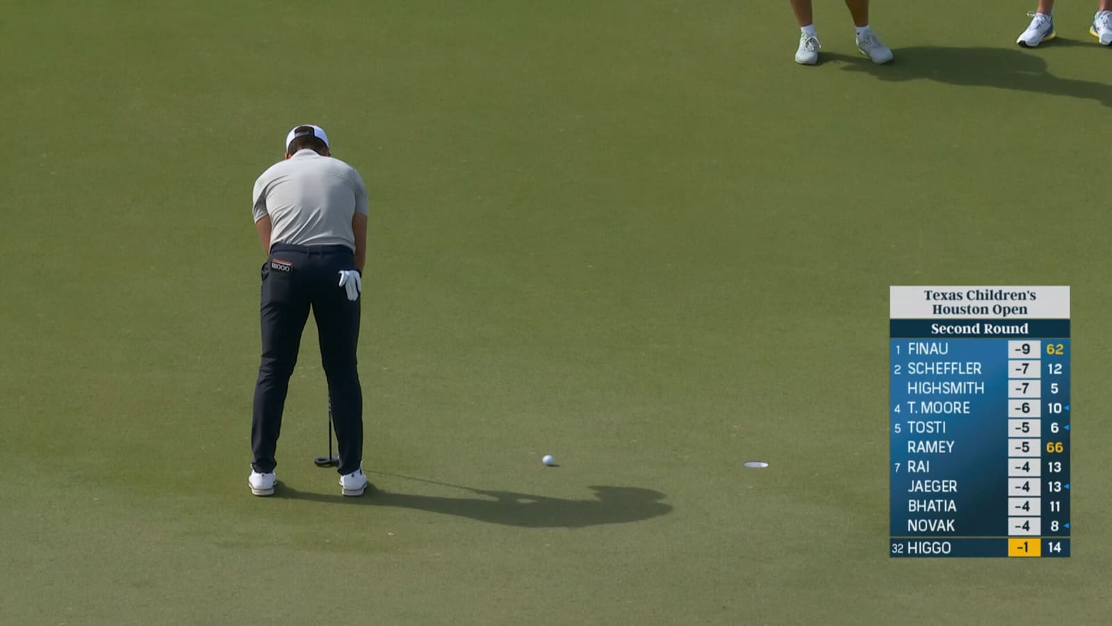 Garrick Higgo cards birdie at Houston Open