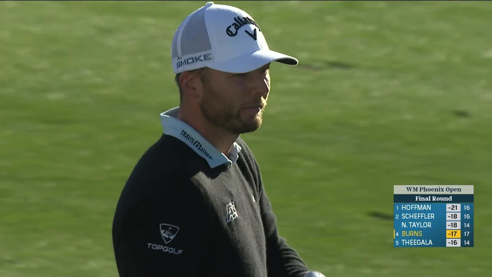Sam Burns birdies 72nd hole to shoot 64 at WM Phoenix Open