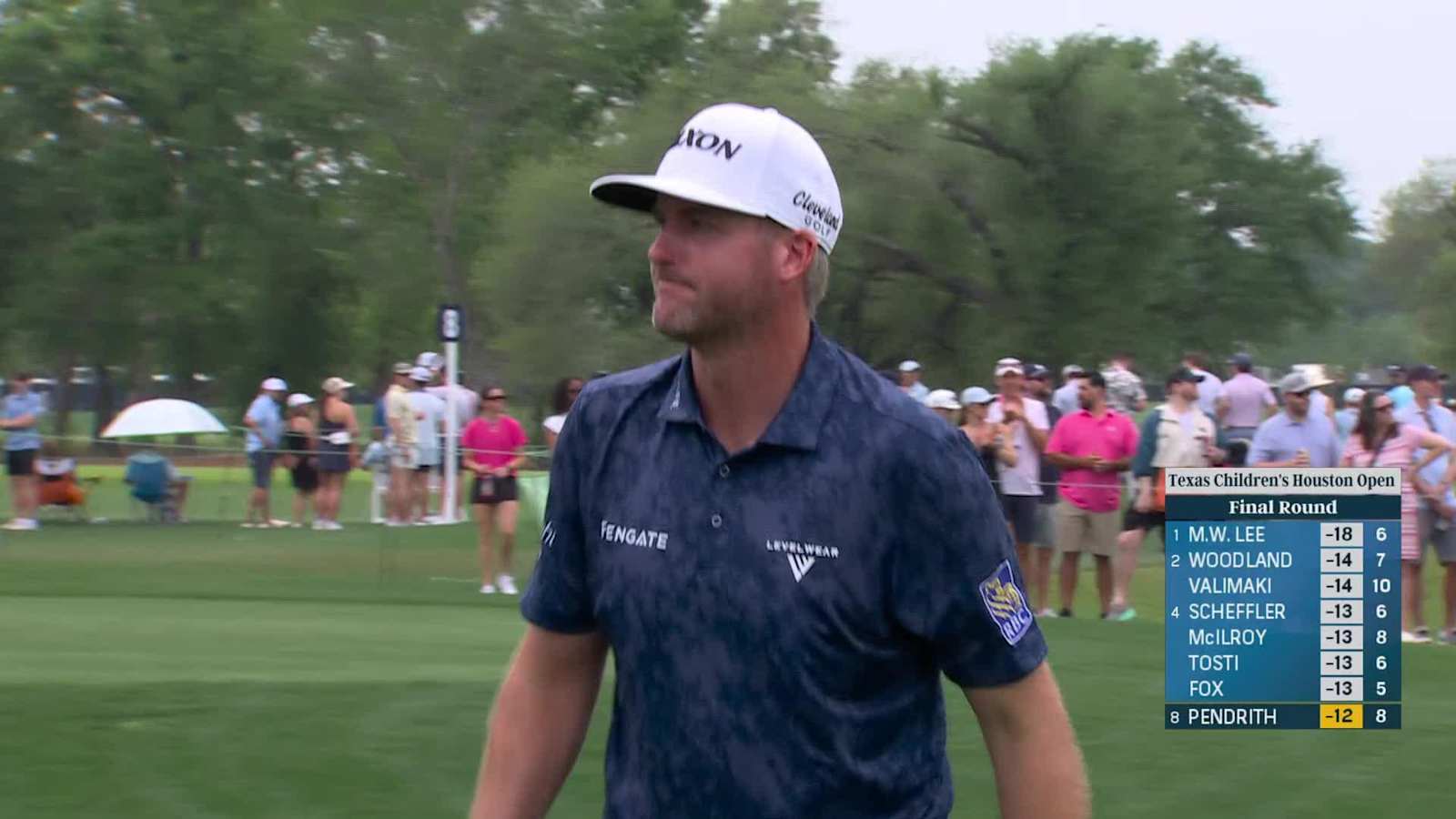 Taylor Pendrith darts tee shot and makes stress-free birdie at Houston Open