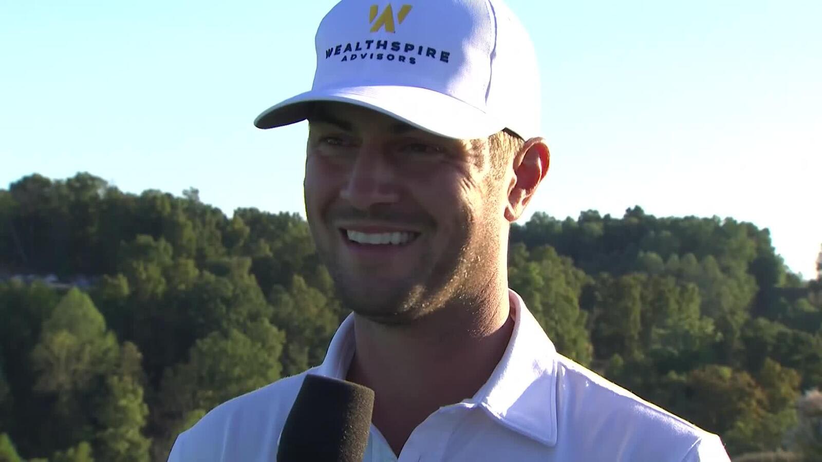 Chandler Blanchet interview after winning Korn Ferry Tour Championship