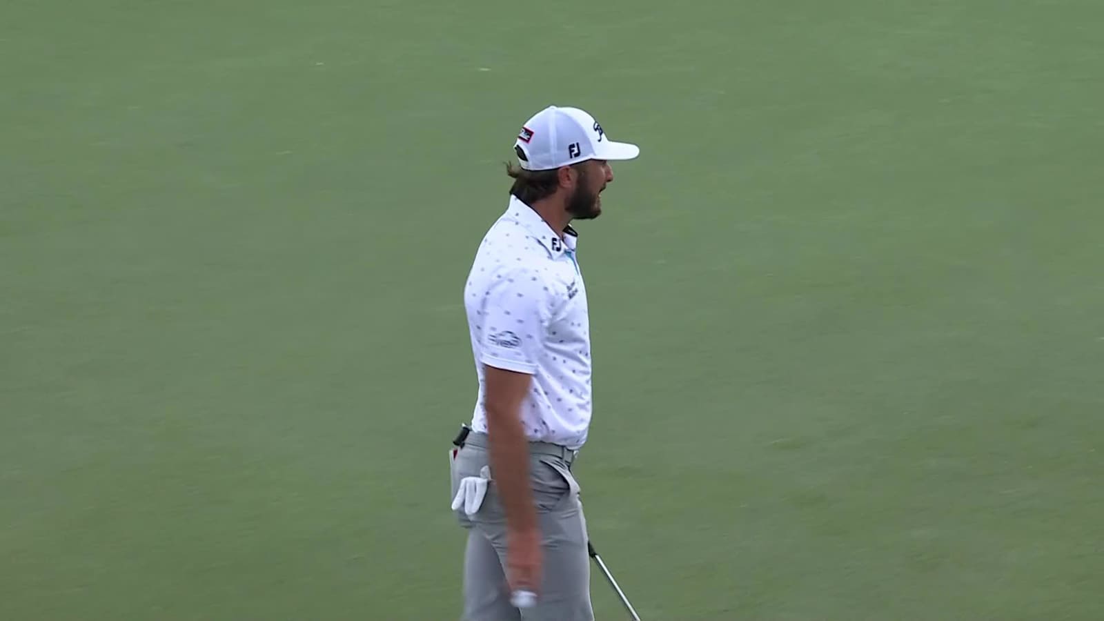 Max Homa makes short birdie putt at Hero World Challenge