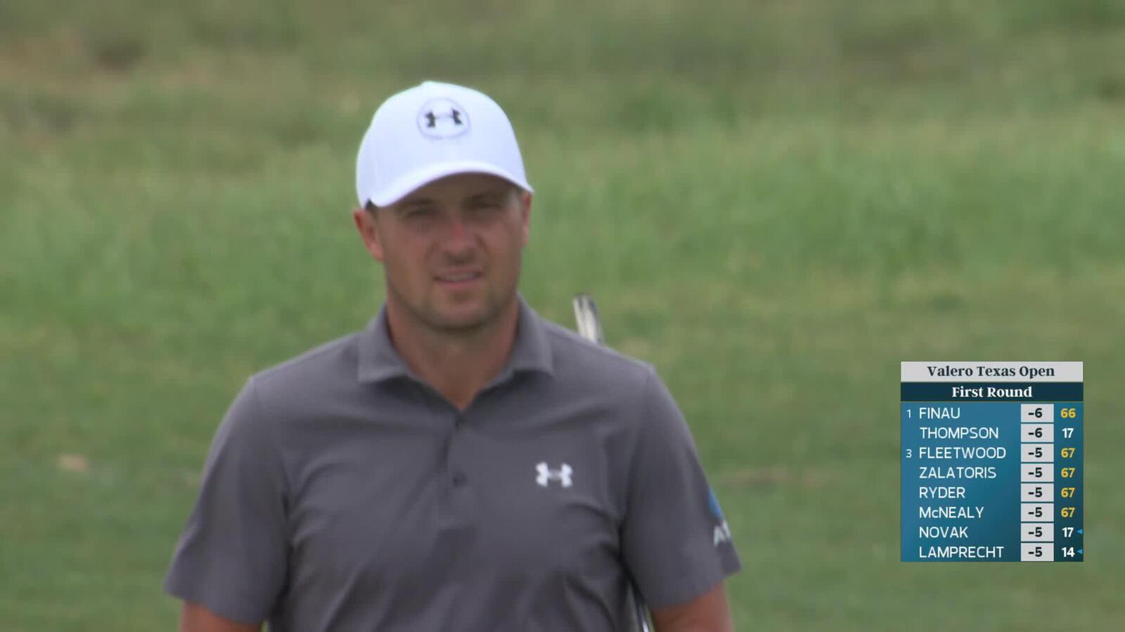 Jordan Spieth responds with 7-foot birdie putt on No. 2 at Valero