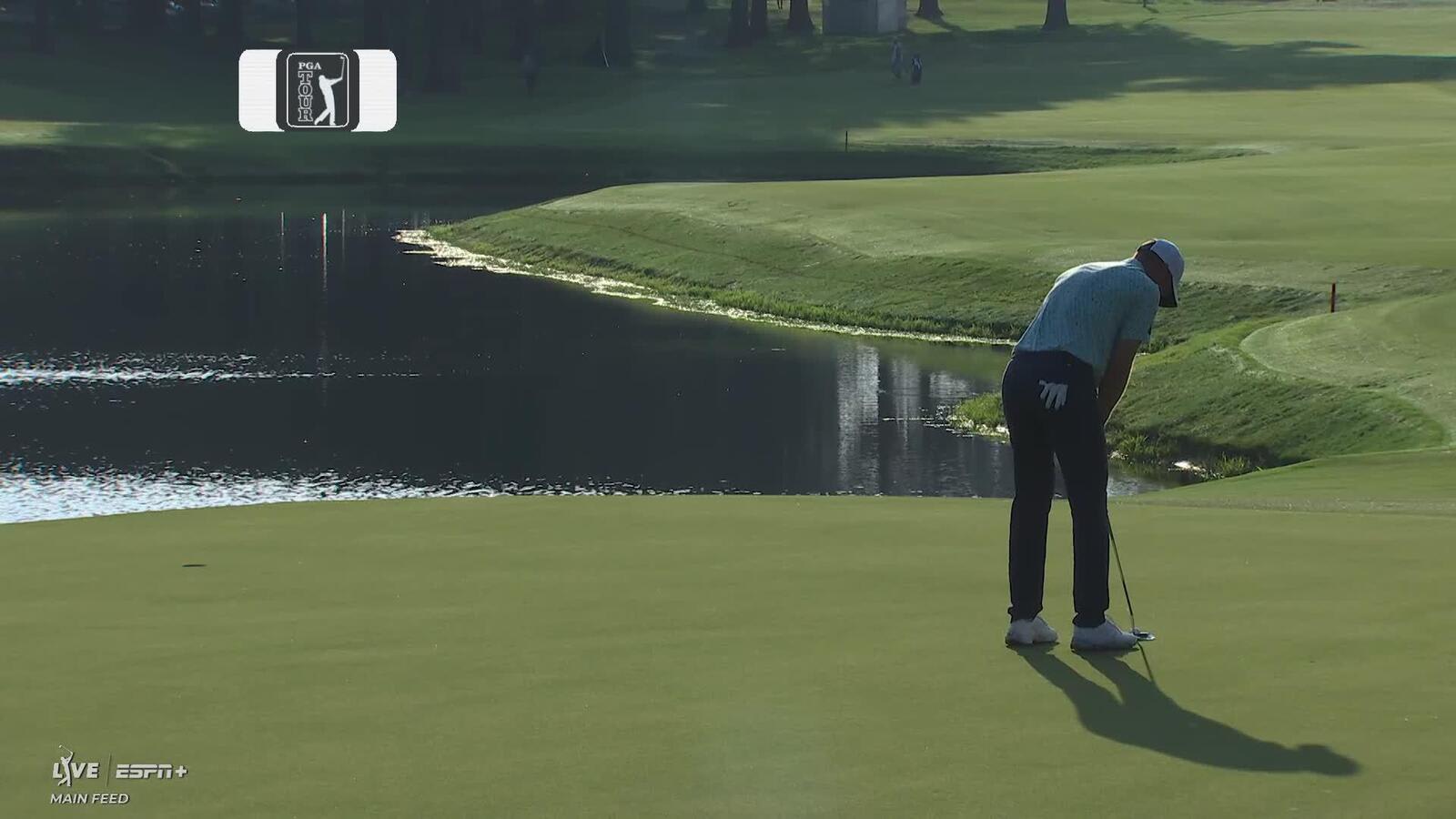 Daniel Berger makes birdie on No. 3 at FedEx St. Jude