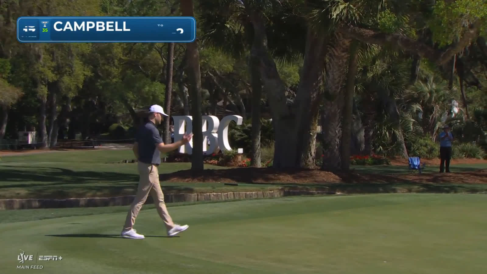 Brian Campbell pours in 14-foot birdie putt at RBC Heritage