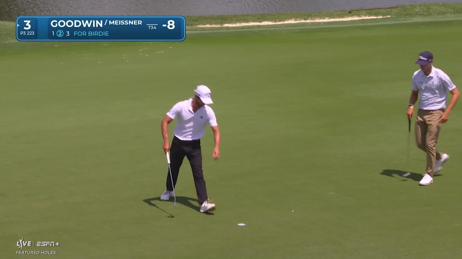 Mac Meissner/Noah Goodwin makes birdie on No. 3 at Zurich Classic