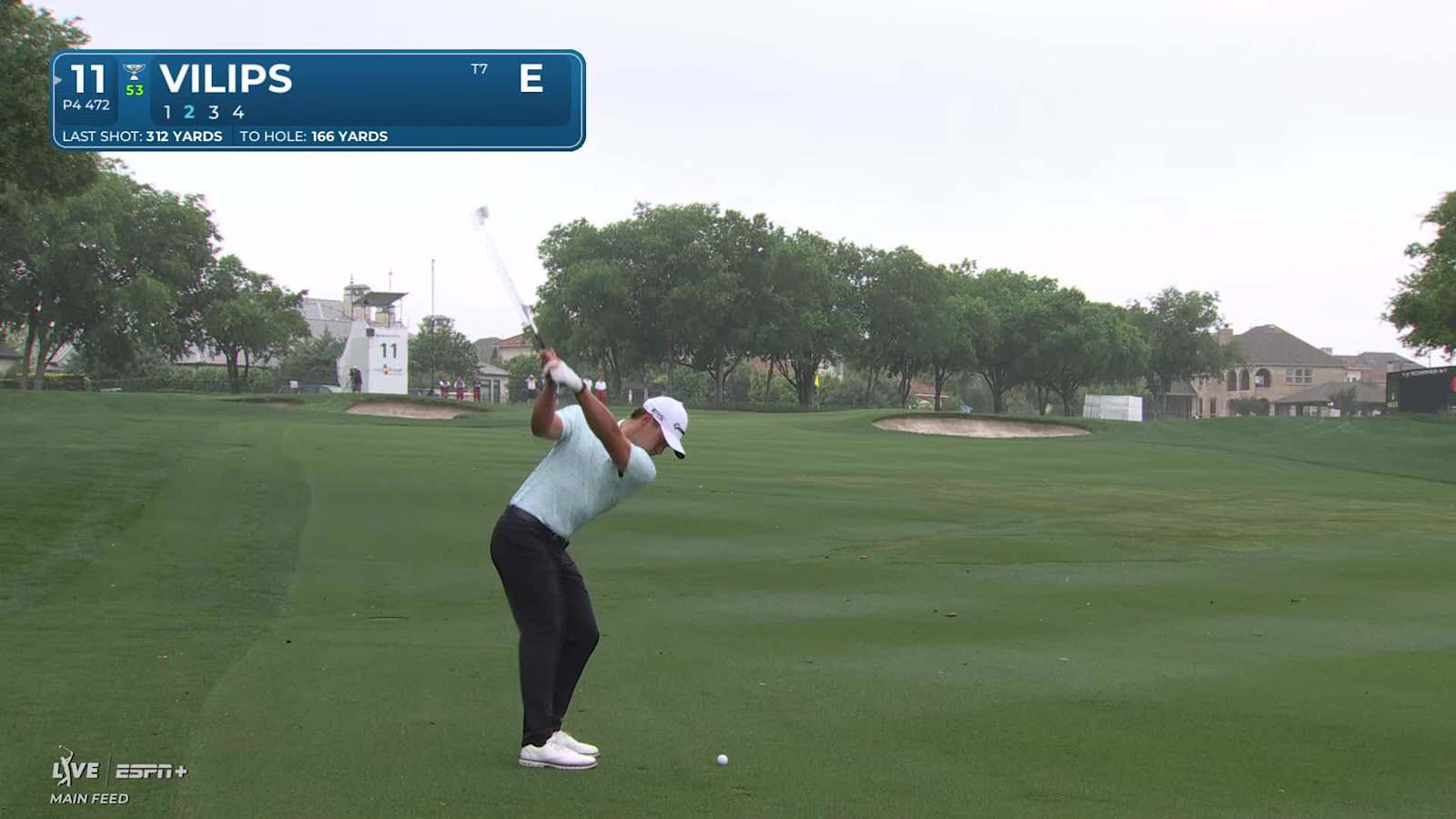 Karl Vilips makes birdie on No. 11 at THE CJ CUP