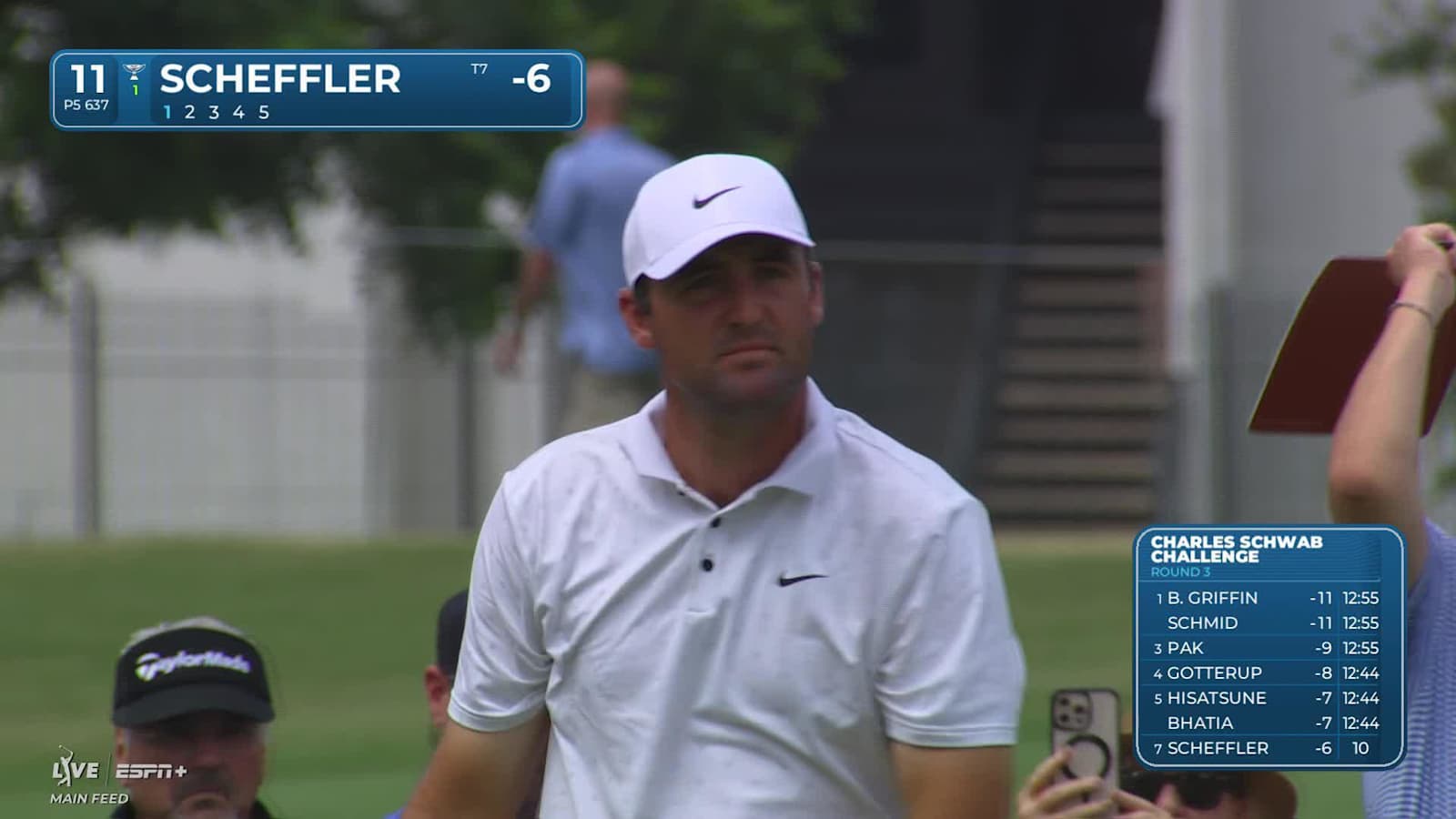 Scottie Scheffler converts electrifying eagle approach from 298 yards at Charles Schwab