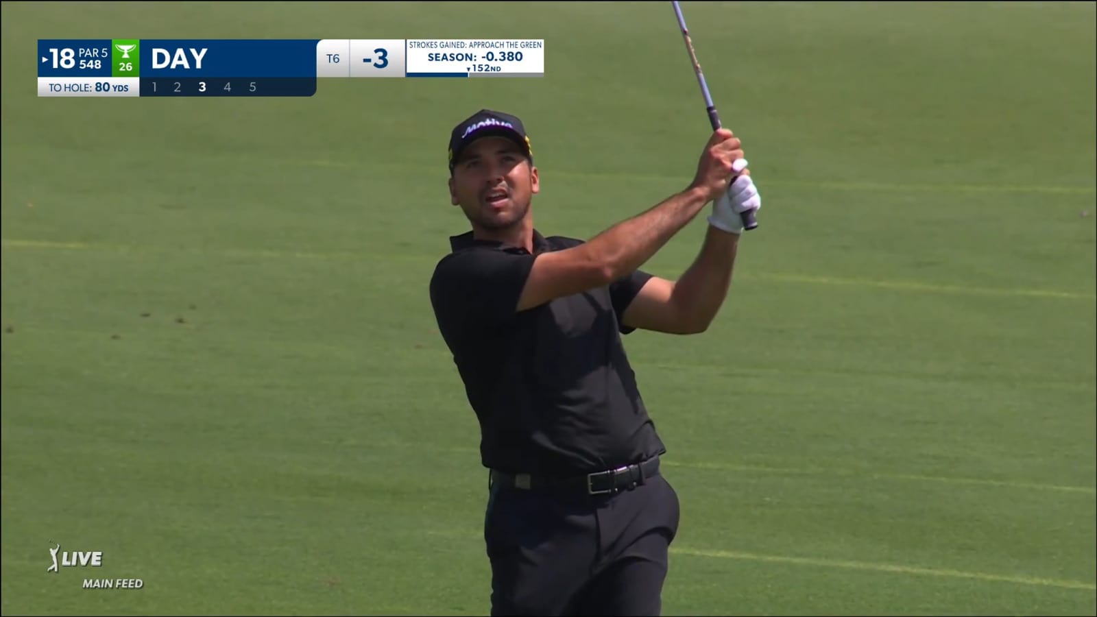 Jason Day spins it tight to set up birdie at CJ CUP Byron Nelson