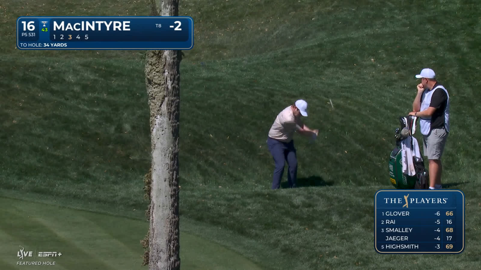 Robert MacIntyre's chip sets up birdie at THE PLAYERS