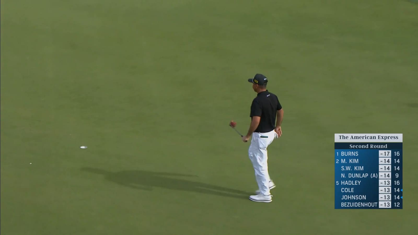 Jason Day's long-range birdie at The American Express