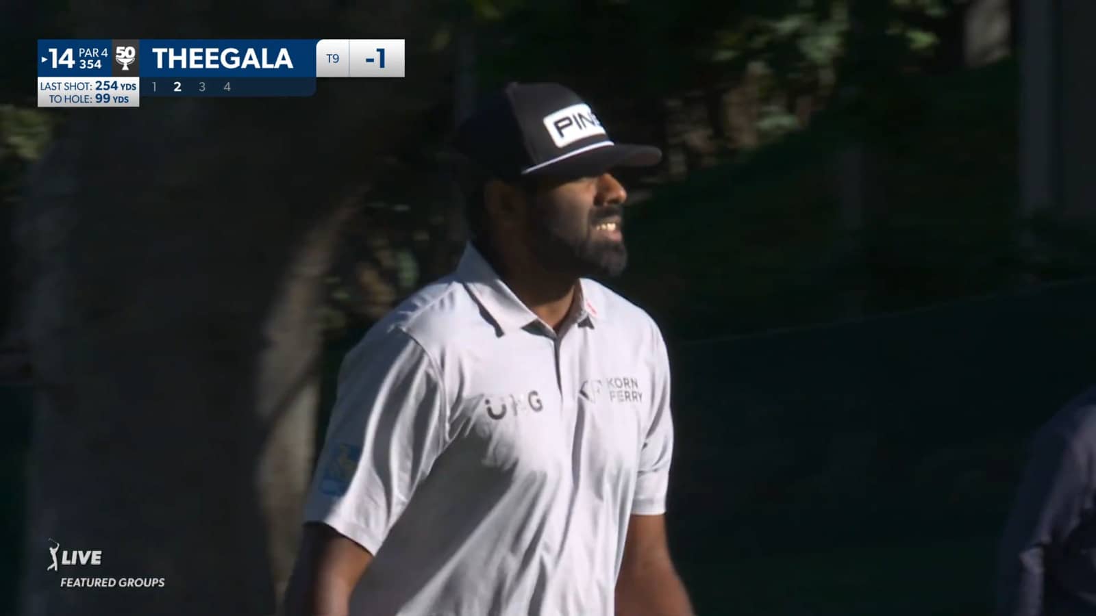 Sahith Theegala cards back-to-back birdies at Procore