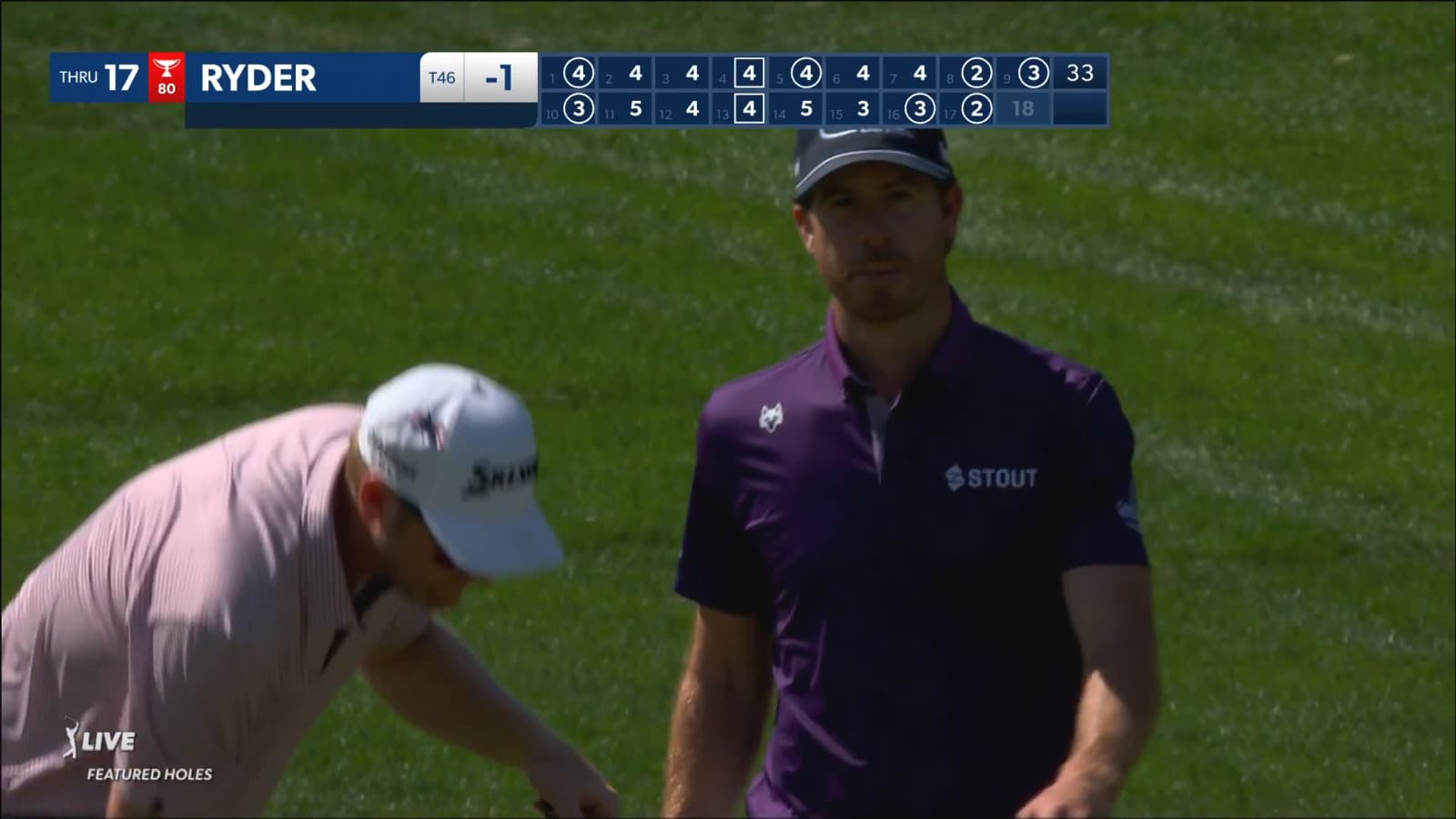 Sam Ryder makes 20-foot birdie at Valspar