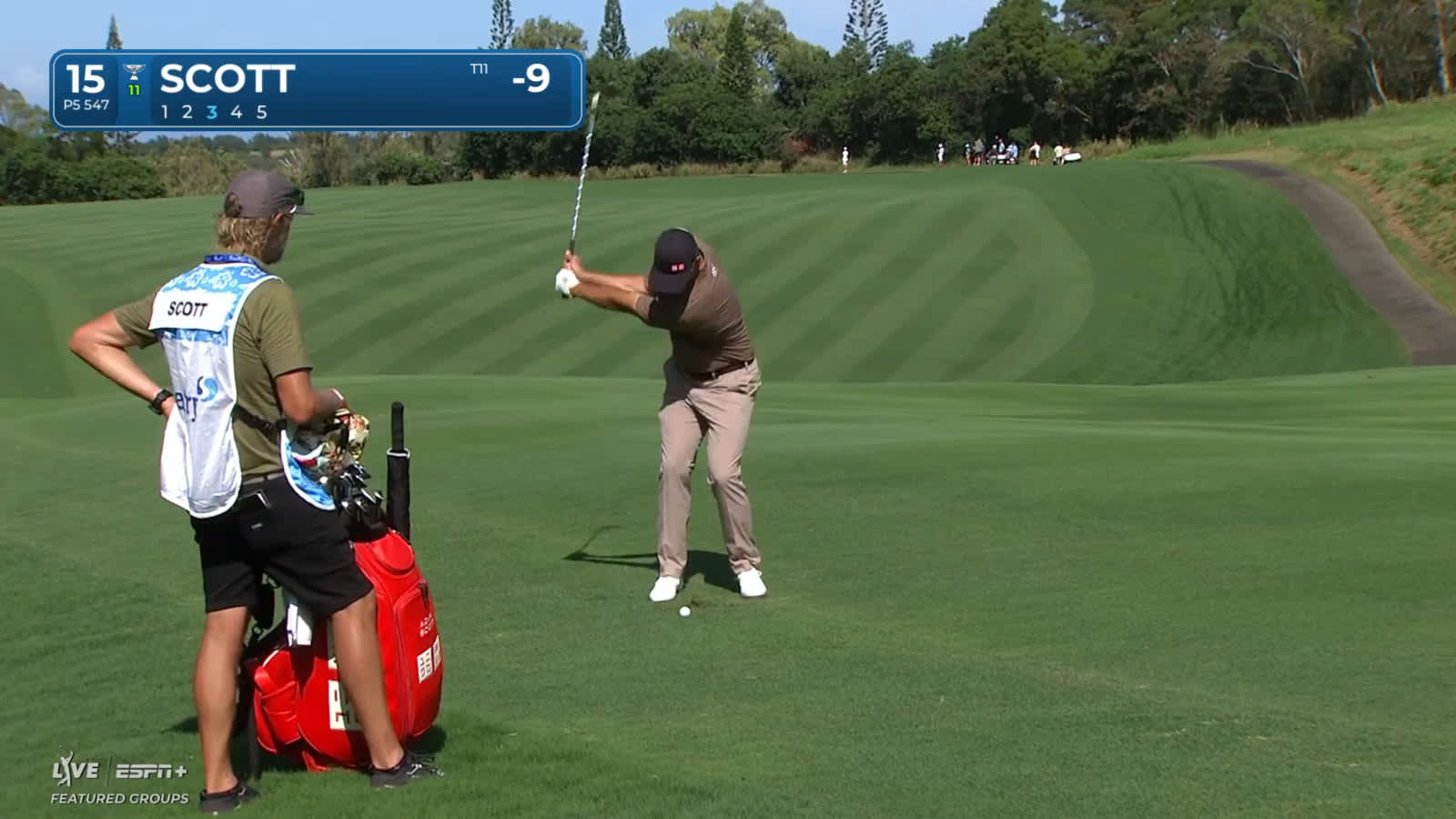 Adam Scott's quality up-and-down leads to birdie at The Sentry