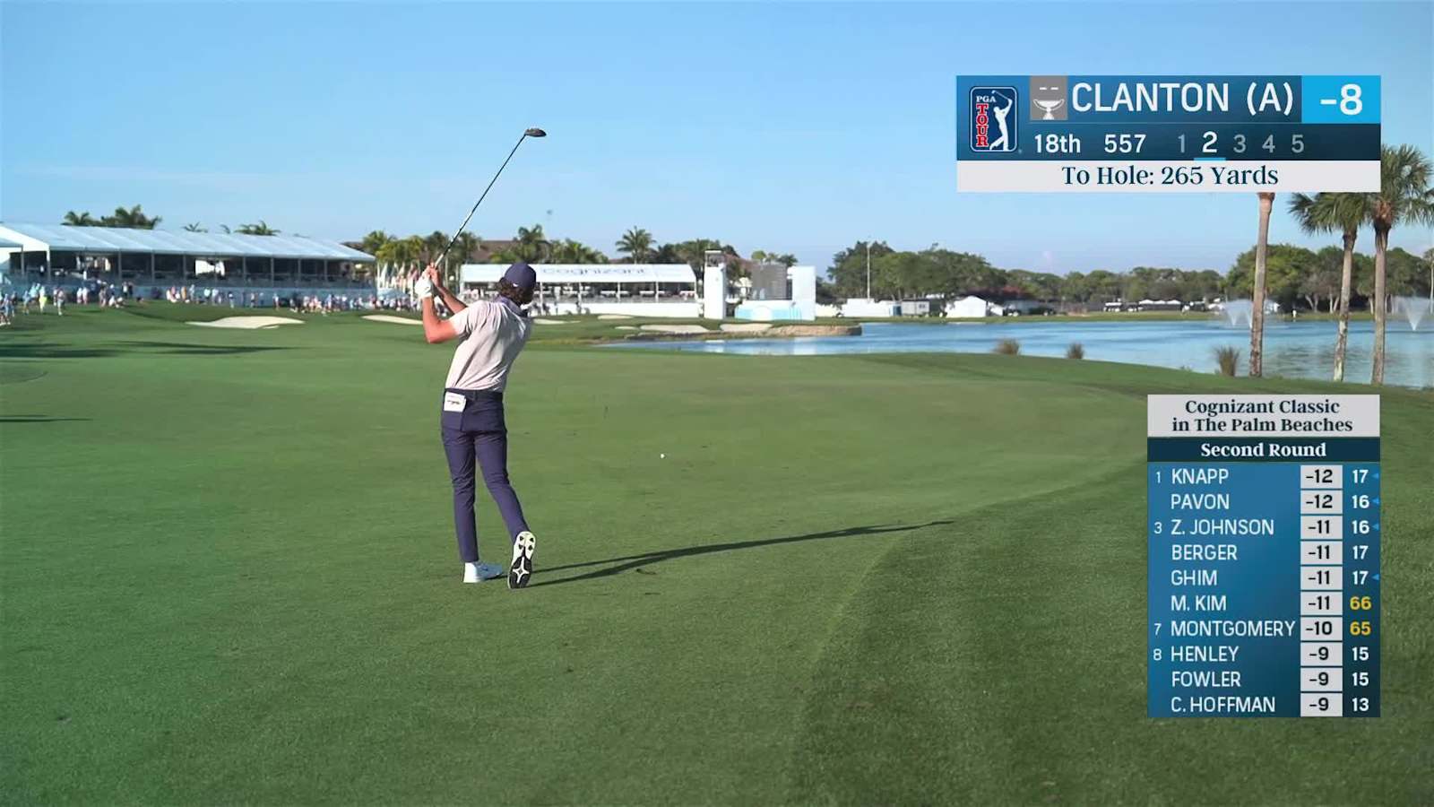 Luke Clanton crossed the 20-point PGA TOUR University Accelerated threshold and will be eligible to take up TOUR membership at the conclusion of his collegiate season this spring. (Elise Tallent/PGA TOUR)