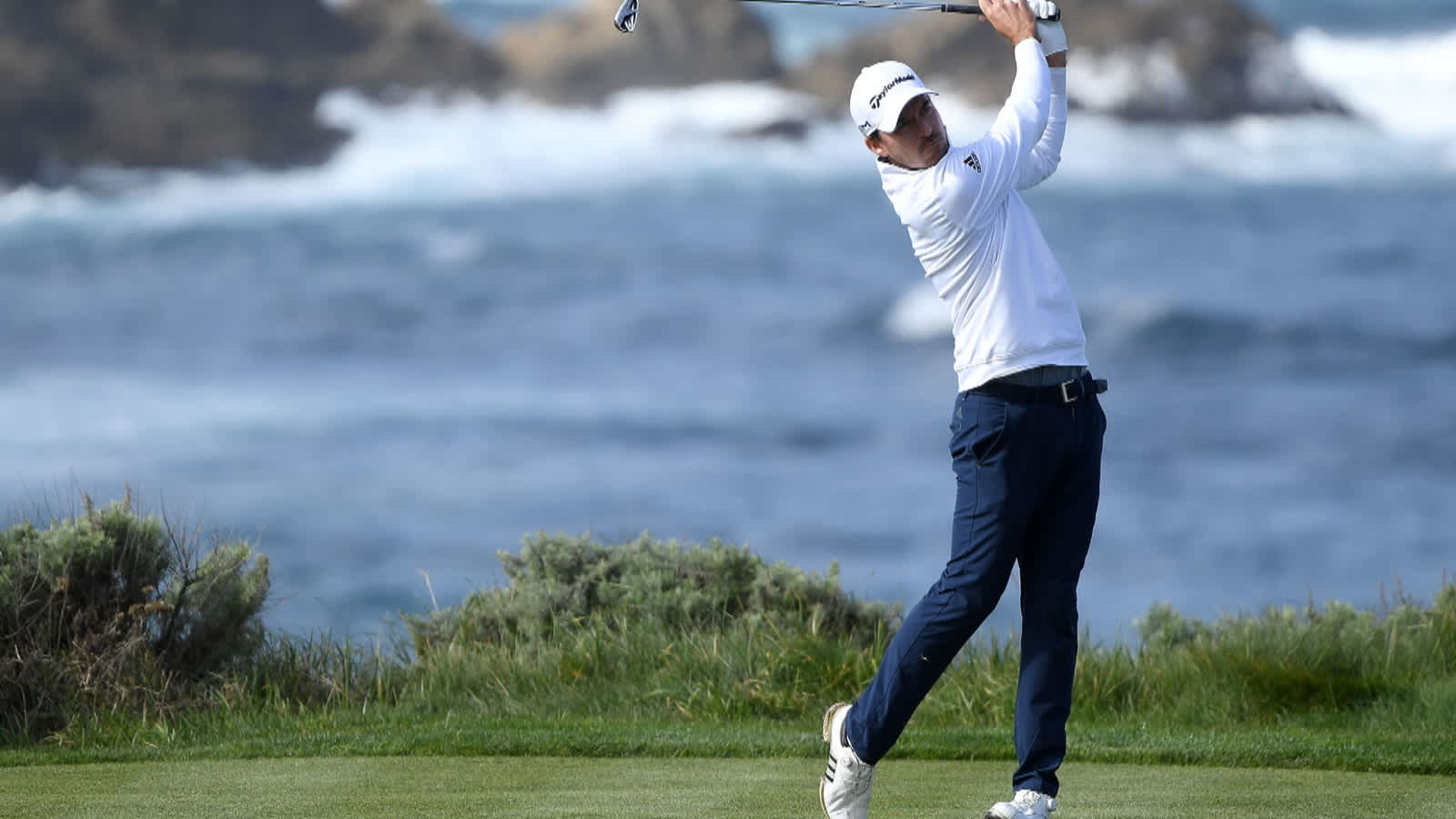 Nick Taylor leads by one after 54 holes at AT&T Pebble Beach
