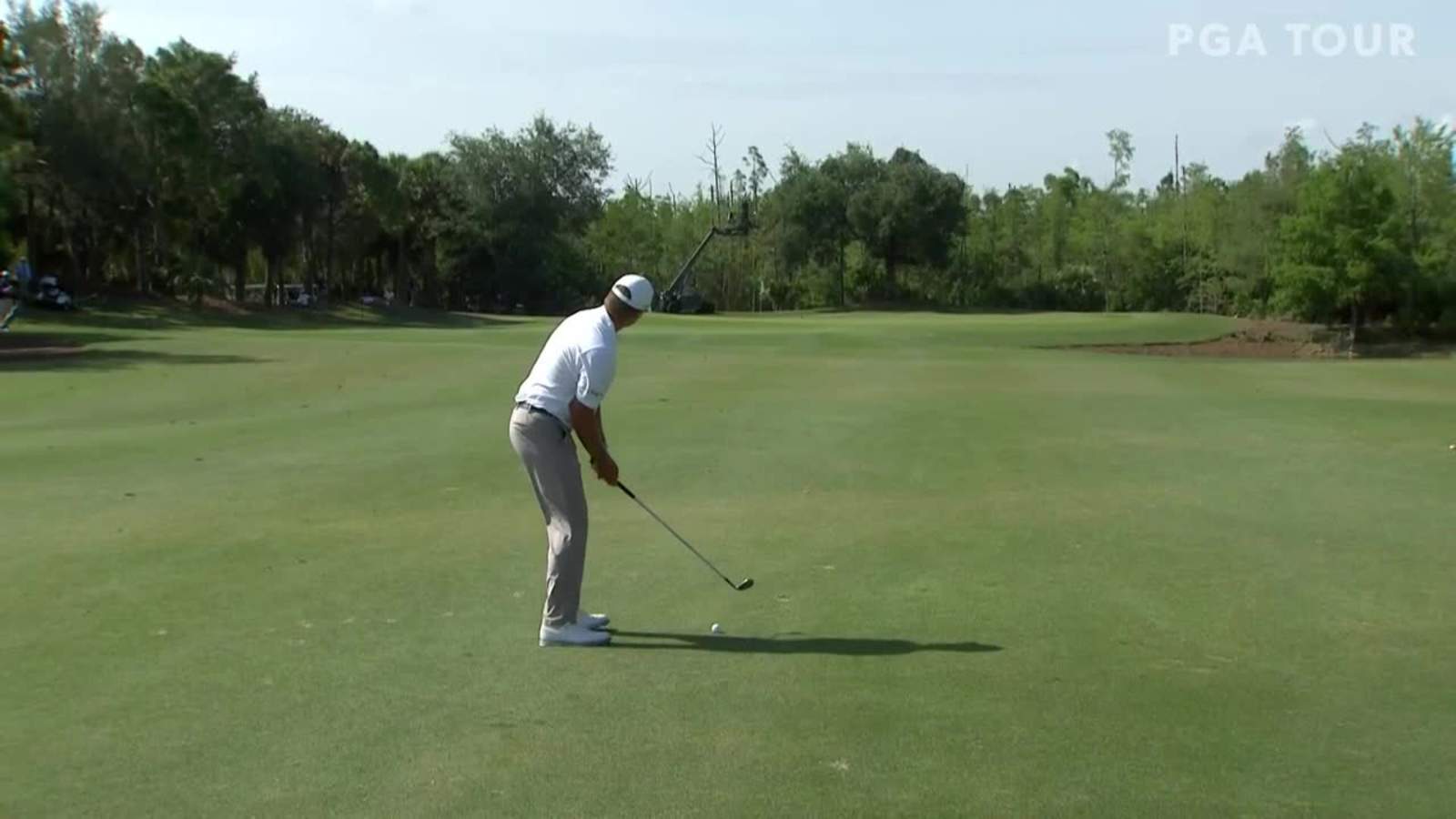 Steve Stricker makes birdie on No. 16 in Round 3 at Chubb Classic
