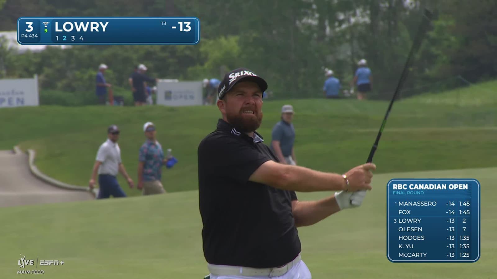 Shane Lowry charges with eagle-birdie-birdie start at RBC Canadian