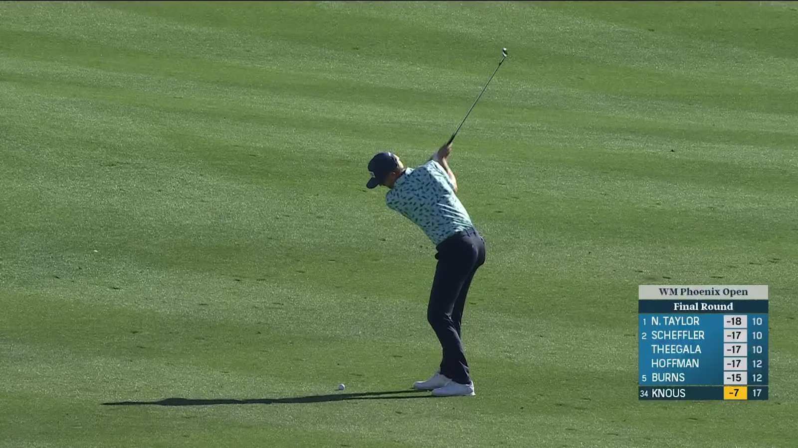 Jim Knous closes with a birdie at WM Phoenix Open