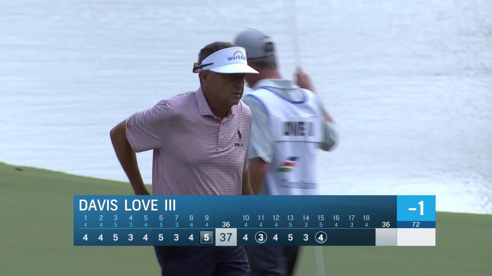 Davis Love III makes birdie at Constellation FURYK & FRIENDS