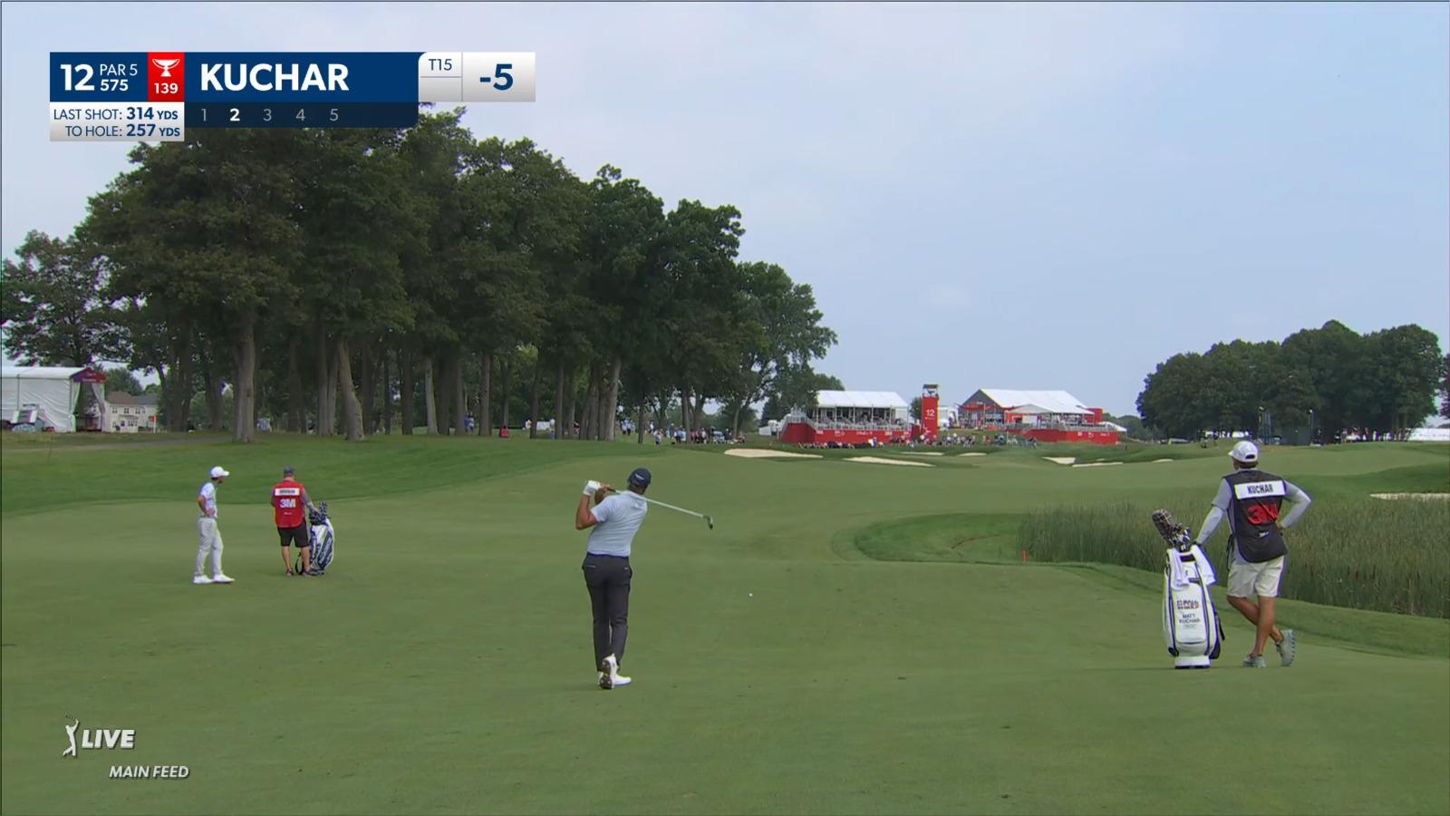 Matt Kuchar converts short birdie putt at 3M Open