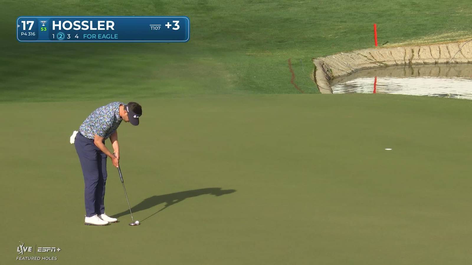 Beau Hossler sets up tap-in birdie at WM Phoenix Open