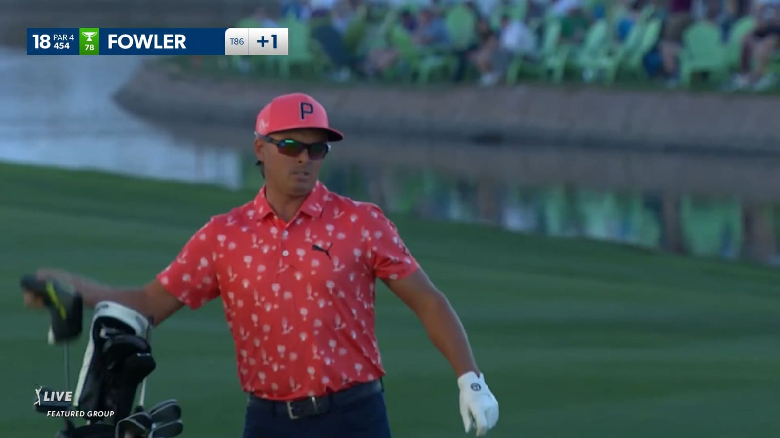 Rickie Fowler's tight wedge and closing birdie at WM Phoenix Open