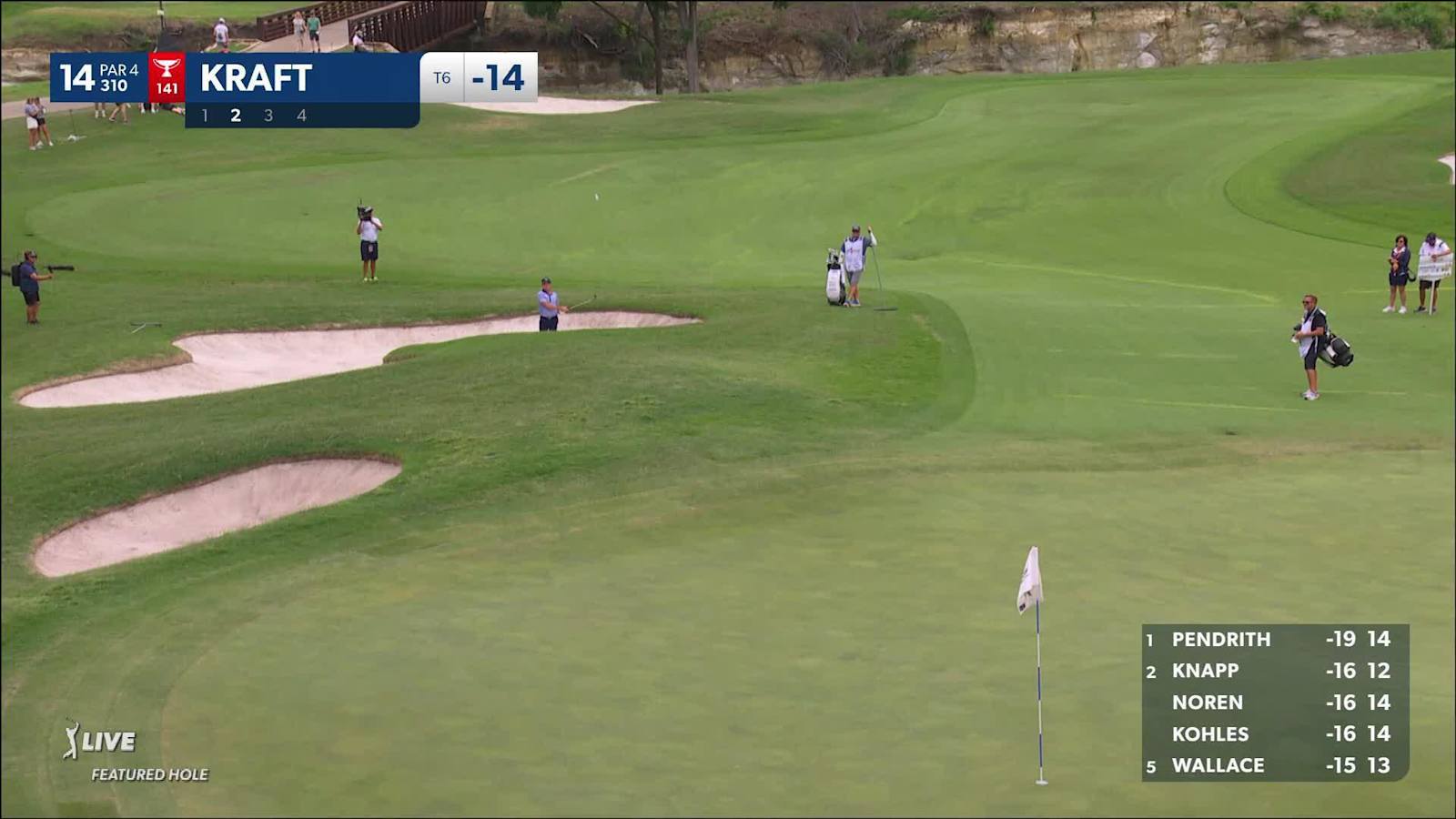 Kelly Kraft's bunker play leads to birdie at THE CJ CUP