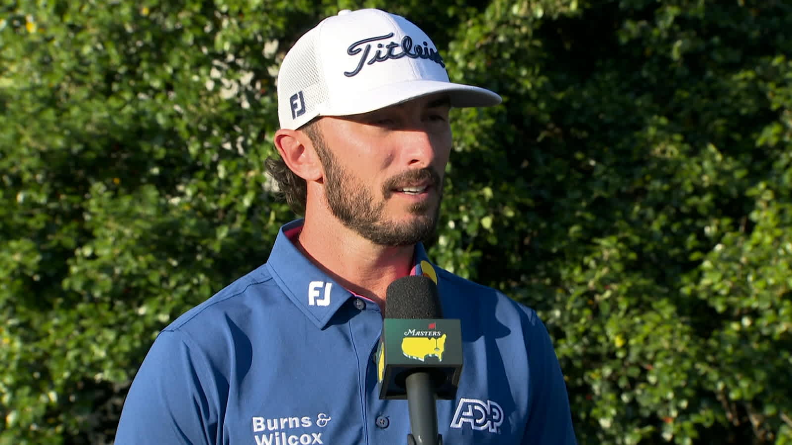 Max Homa interview after Round 3 of Masters