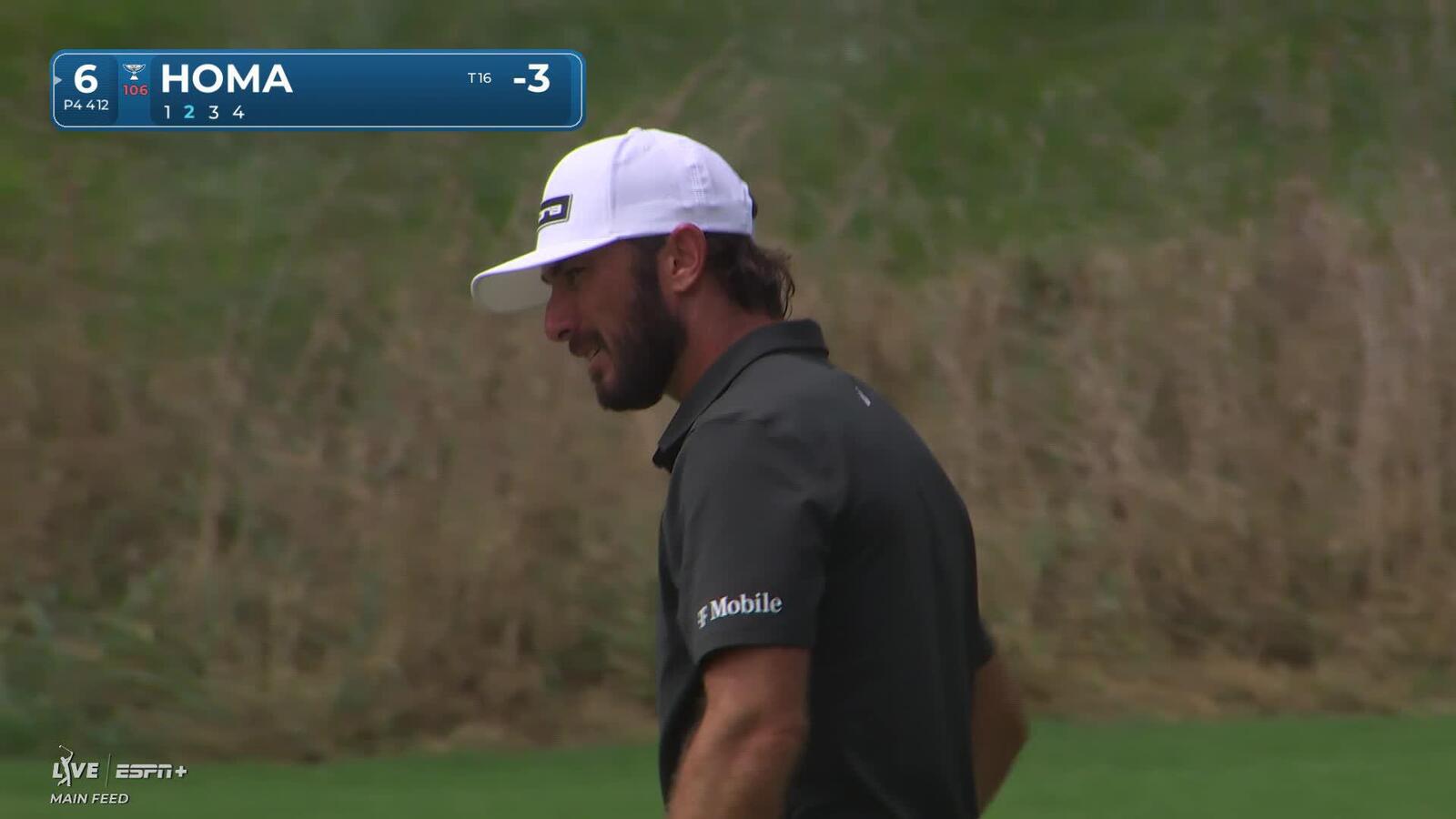 Max Homa cards back-to-back birdies at Wyndham