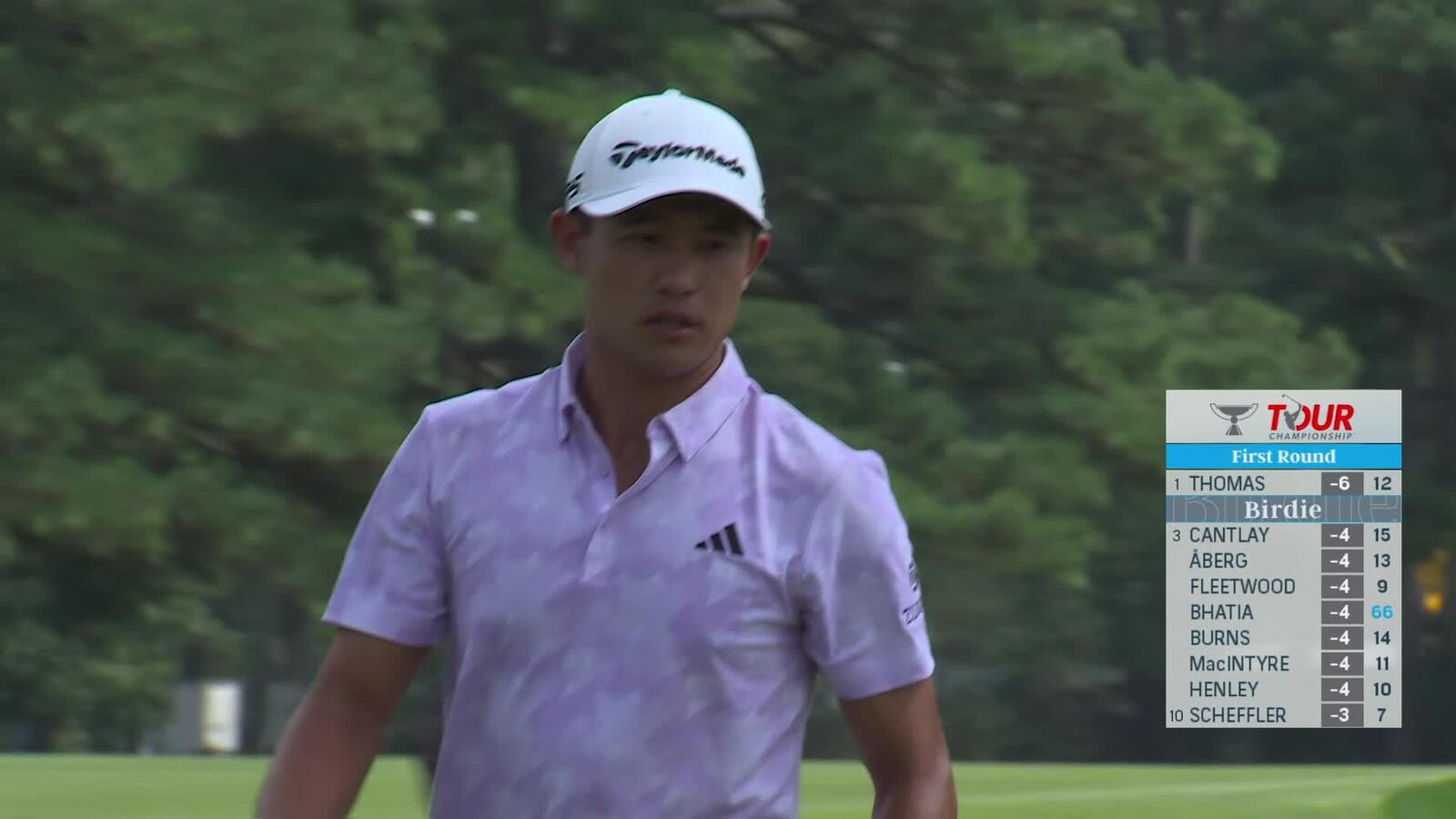 Collin Morikawa keep birdie train going at TOUR Championship