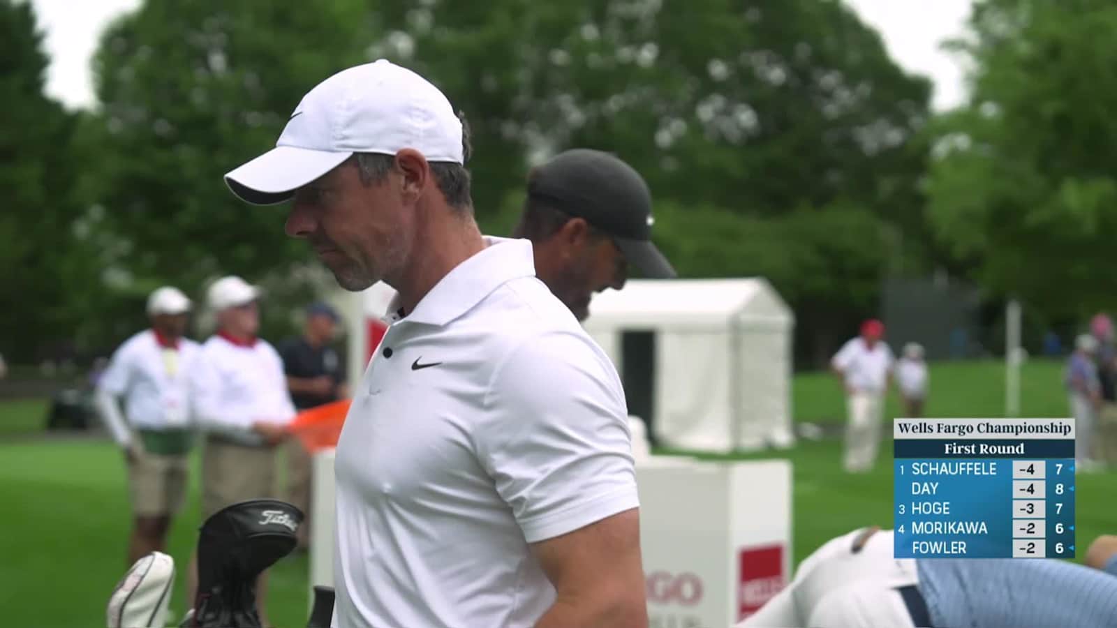 Rory McIlroy uses nice 9-iron to set up birdie at Wells Fargo