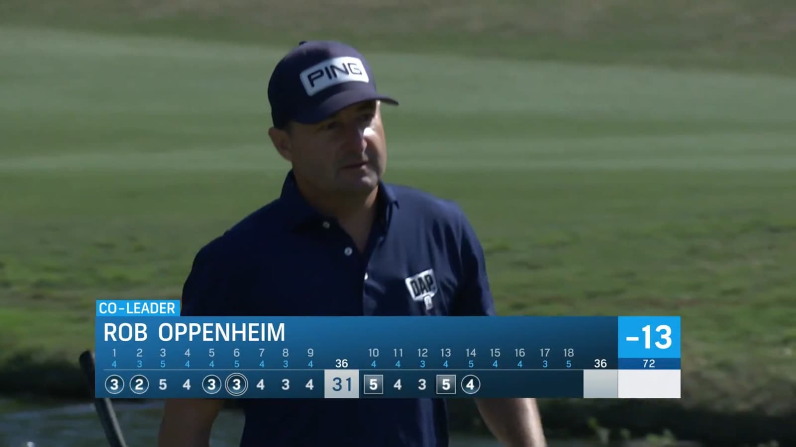 Rob Oppenheim makes bounce-back birdie on No. 14 at Club Car Championship