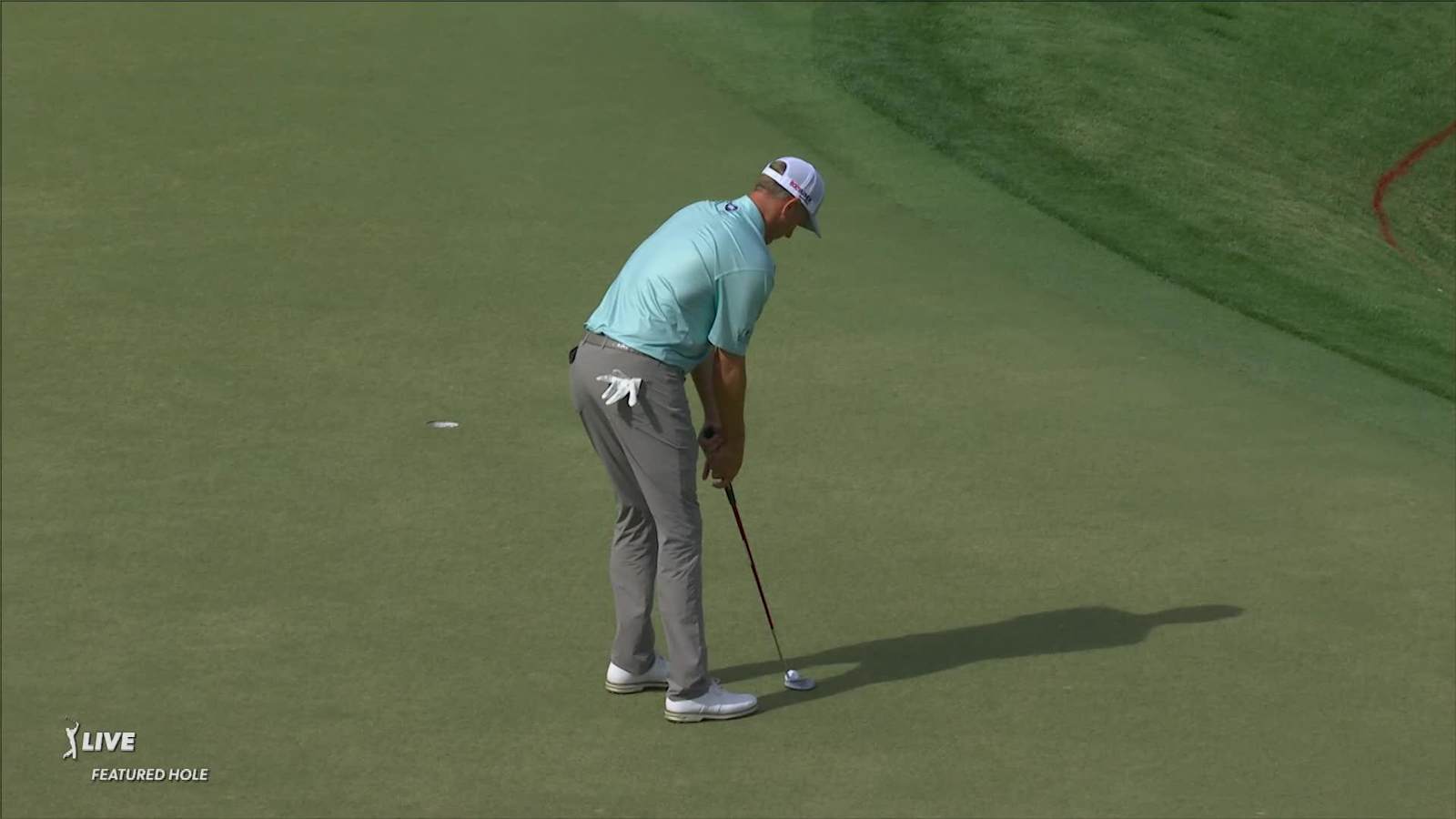 Brendon Todd drops birdie putt from 12 feet at Arnold Palmer
