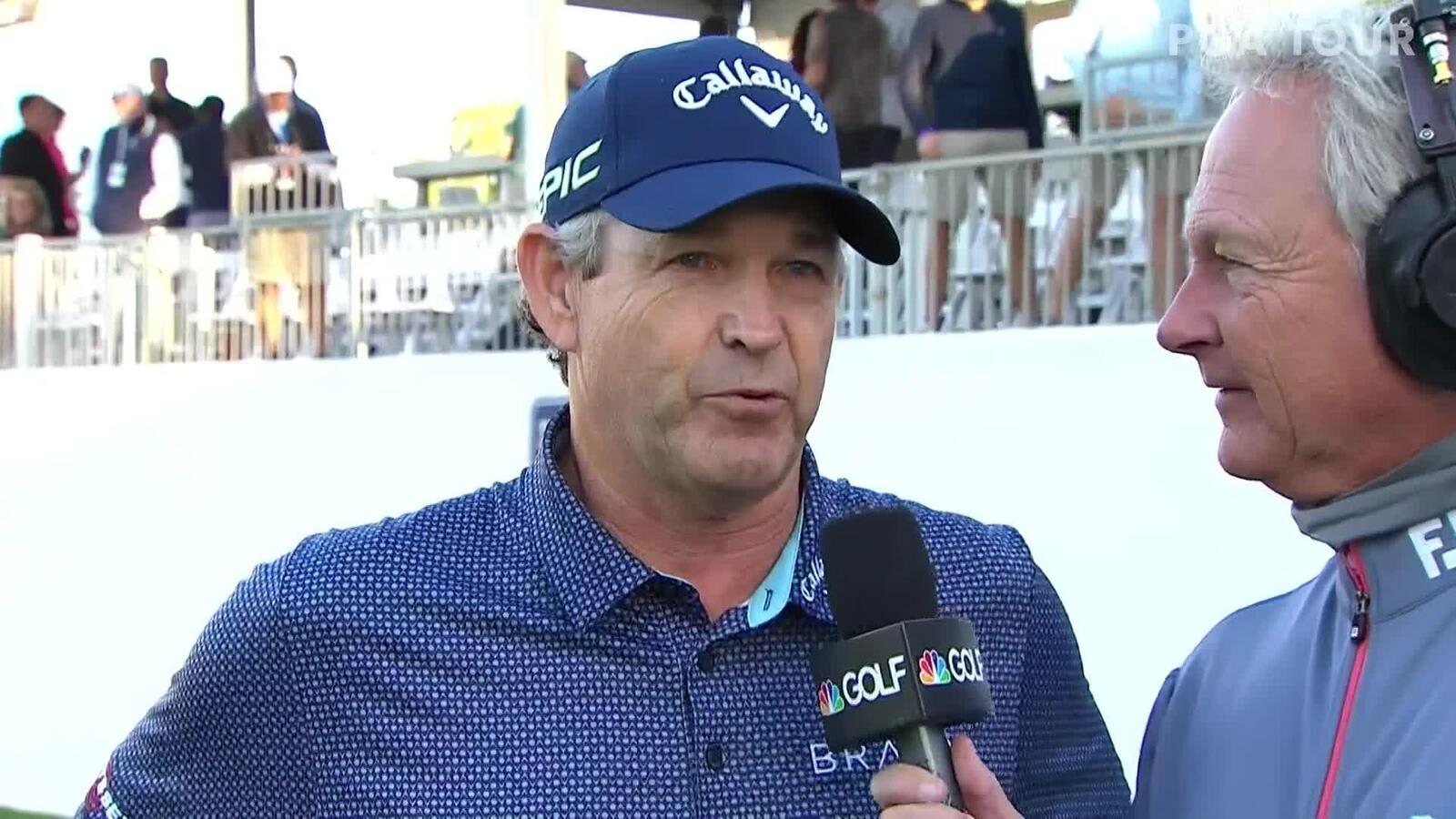 Lee Janzen speaks after winning SAS Championship